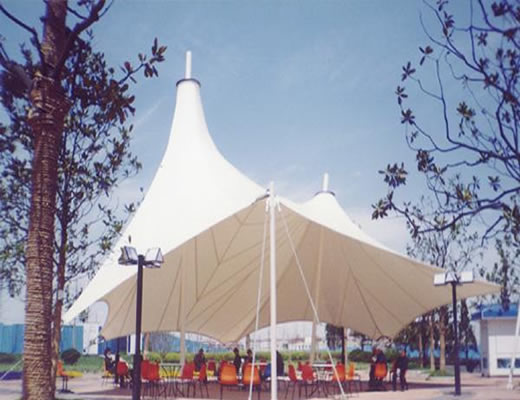 公园遮阳伞膜结构